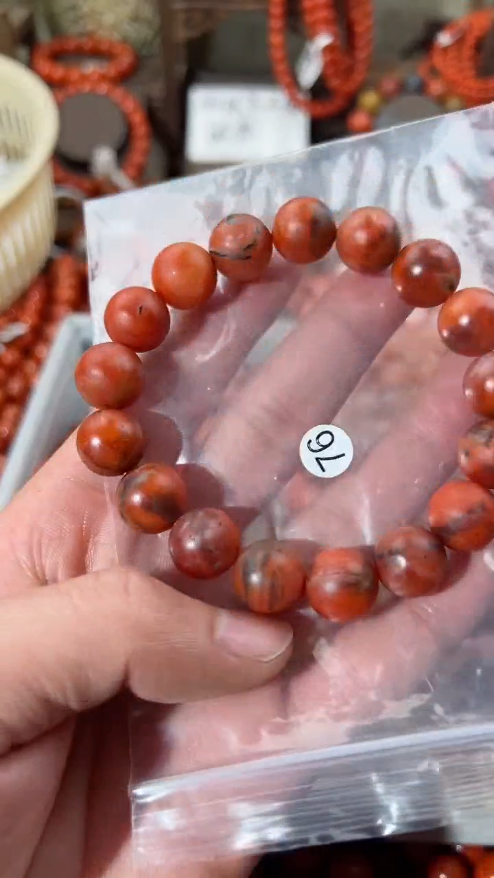 【闪购商品】南红玛瑙手串未镶嵌12+