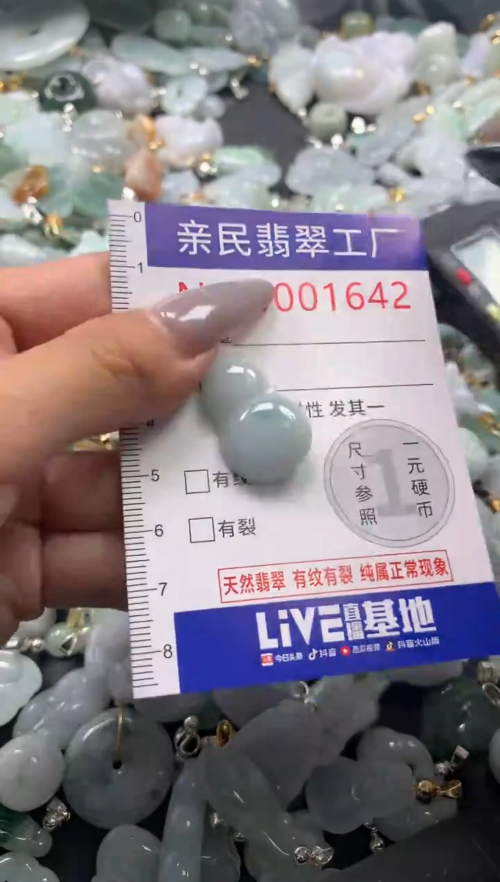 颈饰未镶嵌翡翠1642