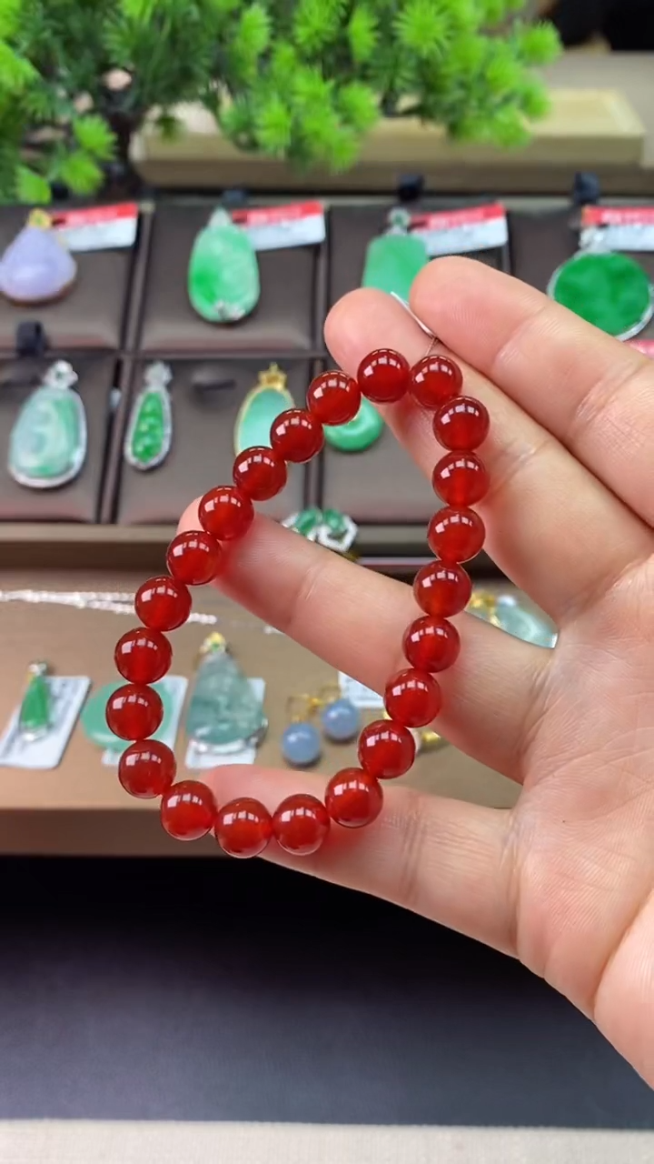 【闪购商品】玛瑙/玉髓手串未镶嵌手串