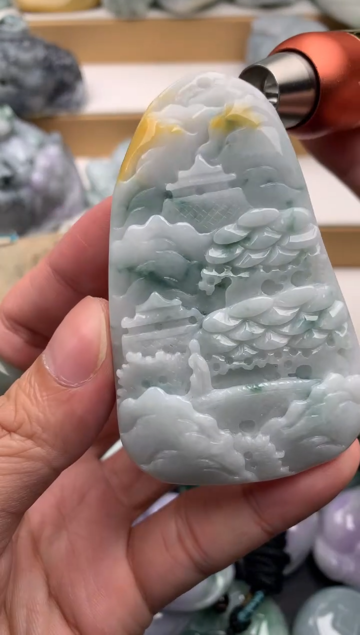 吊坠(不含链)未镶嵌翡翠1