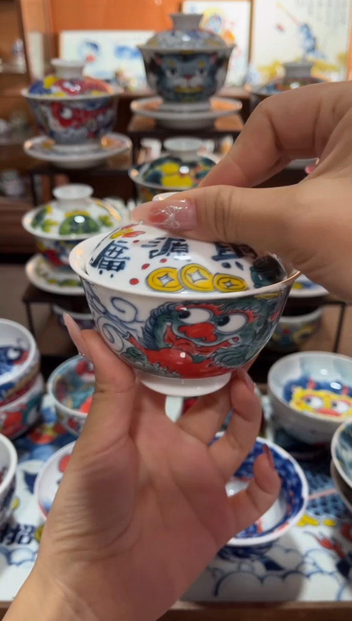 陶昨明盖碗（福利价格）