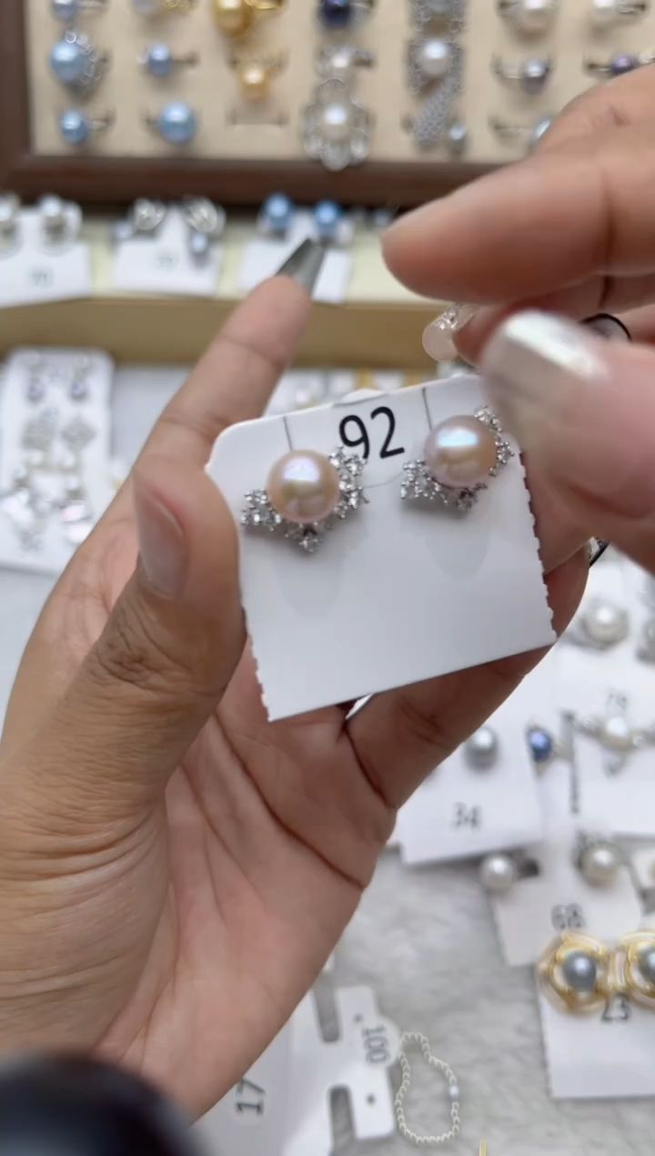 【闪购商品】淡水珍珠戒指合金86