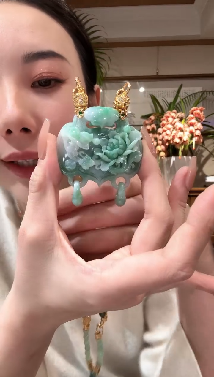 【闪购商品】翡翠颈饰未镶嵌国风