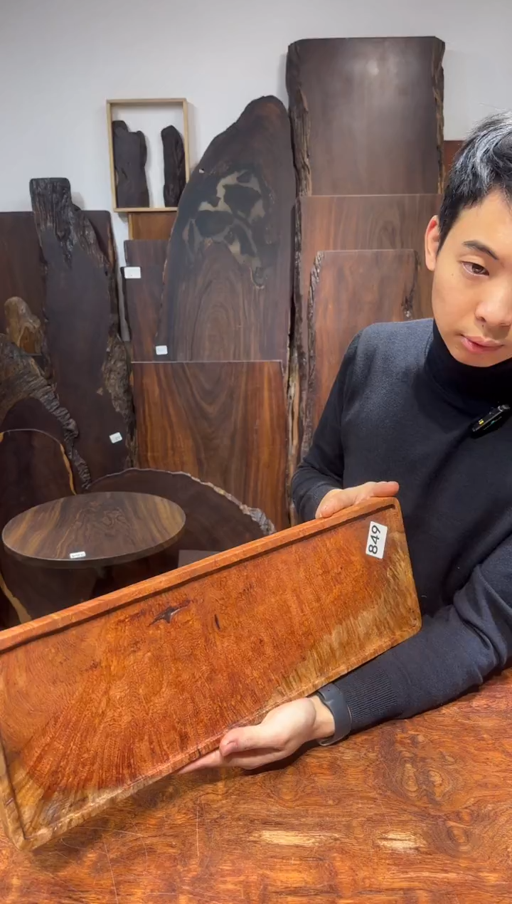 花梨木类尺寸52*17*4编号849