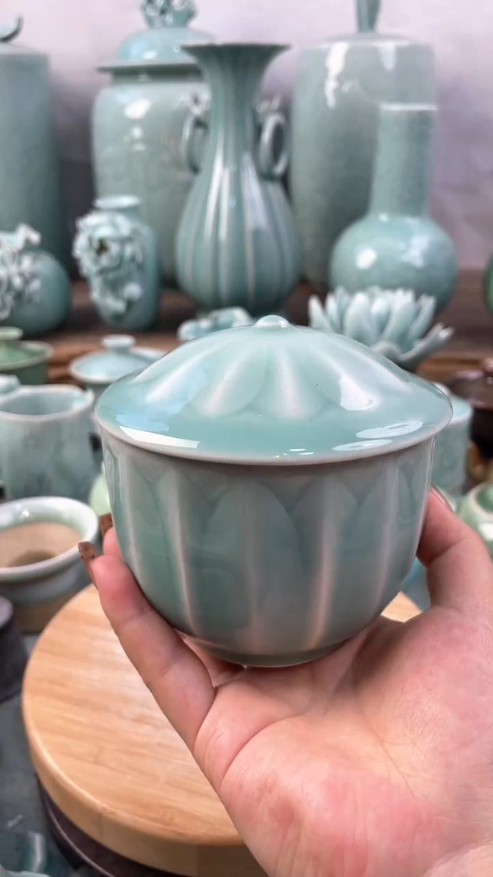 【闪购商品】特价福利 微瑕 慧仙青瓷