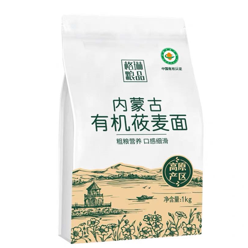 格琳诺尔内蒙古有机莜麦面1kg