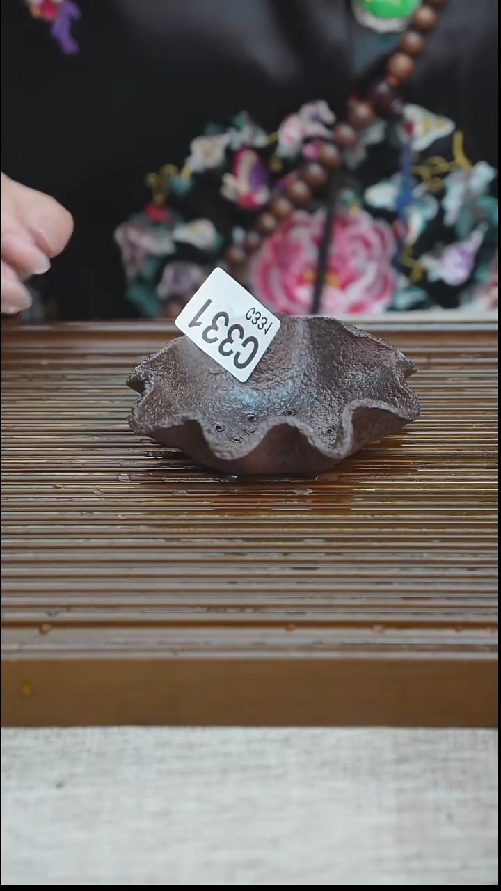 纯手工粗陶茶具每一只不一样