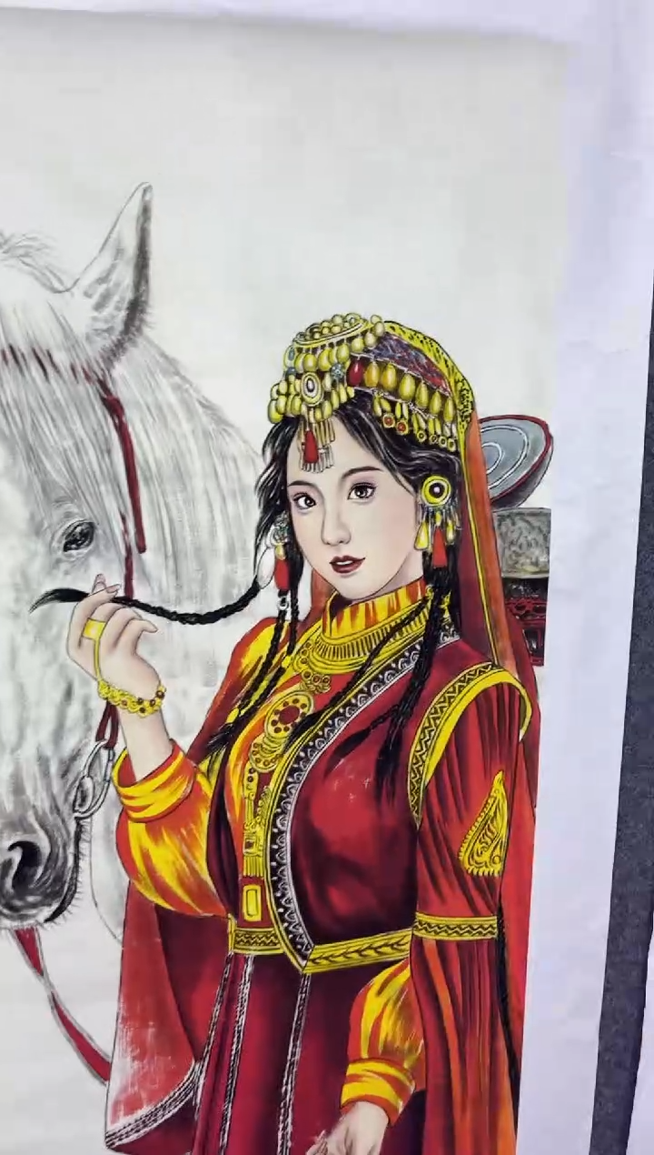 悦白书画年画年画A17