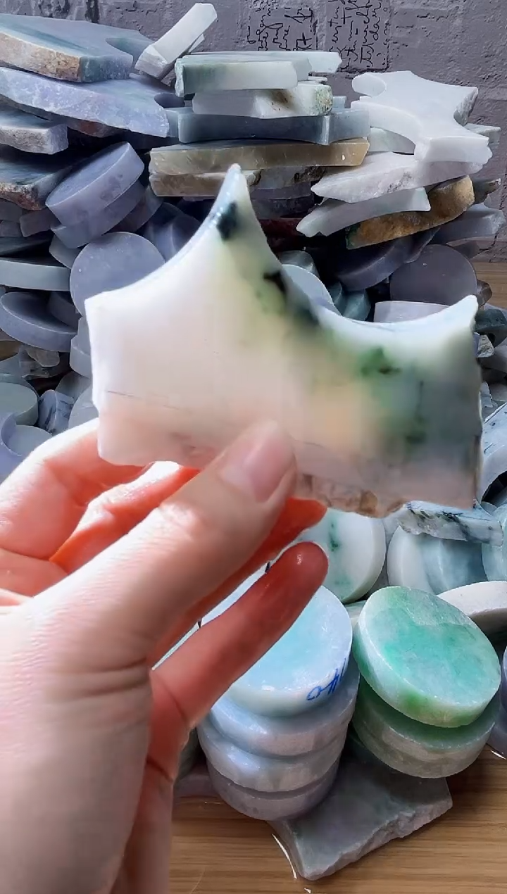 裸石翡翠天然翡翠A货A石 南 395