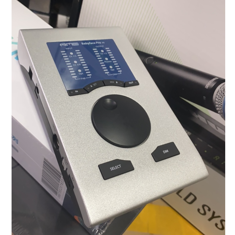 9新  准新rme babyface profs新款娃娃脸声卡专业户外直播录音