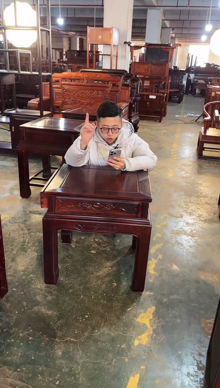 【闪购商品】黑酸枝木类成套家具J32