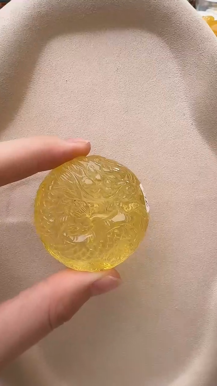 琥珀颈饰未镶嵌吊坠