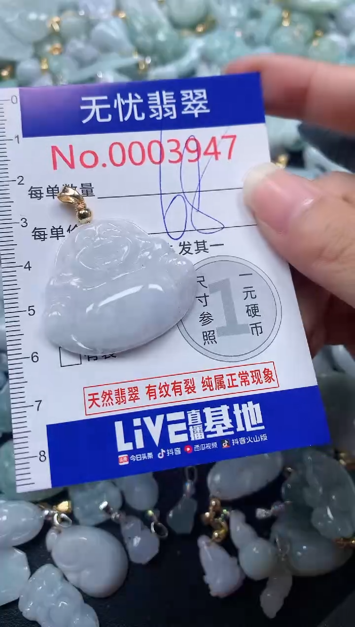 颈饰未镶嵌翡翠3947