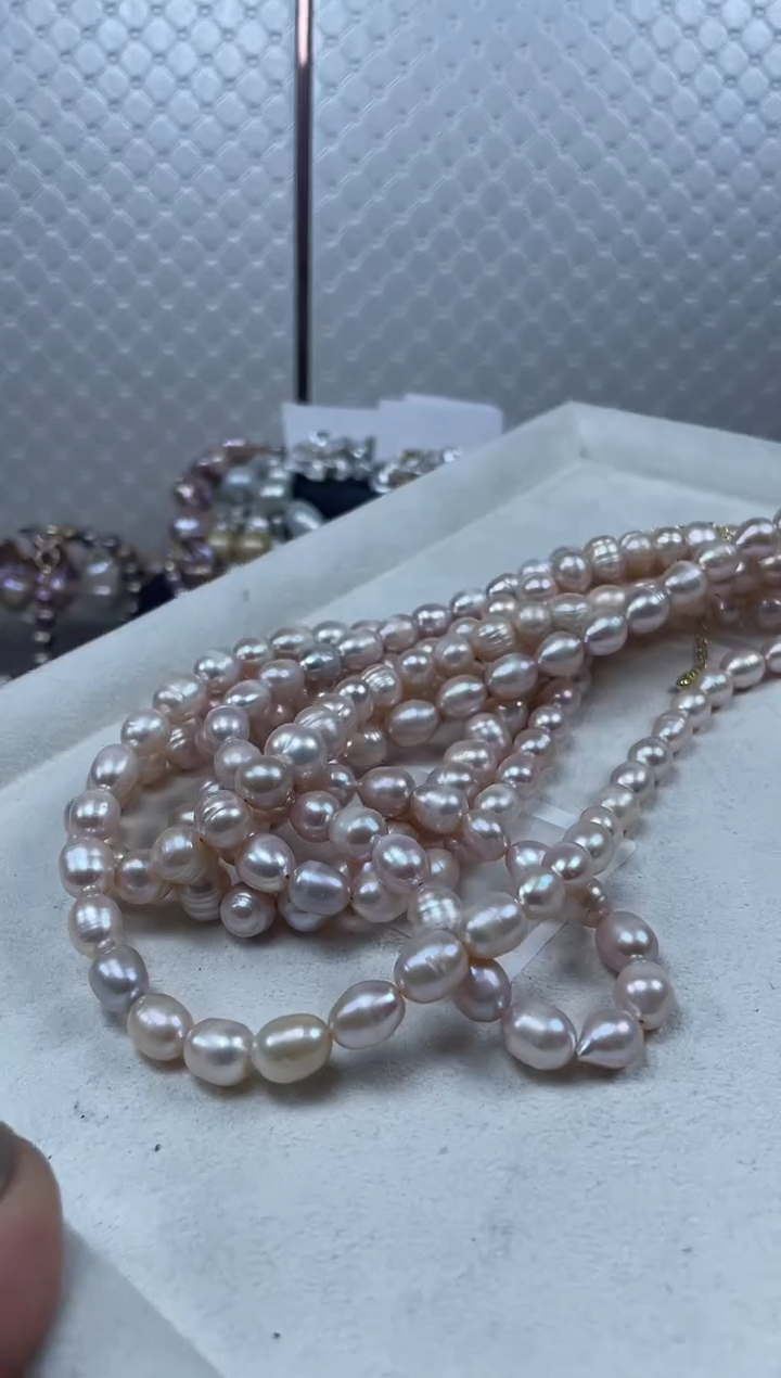 未镶嵌项链淡水珍珠【纯恬珍珠】（多样性发货发一）