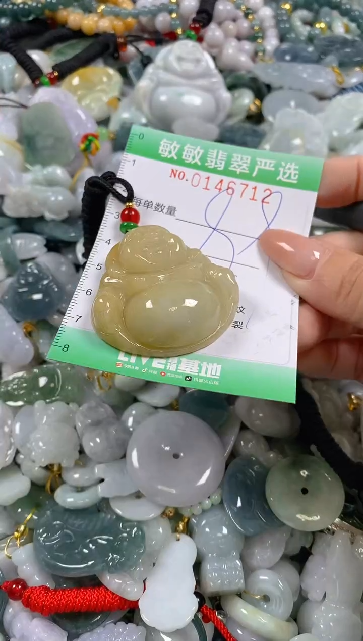 翡翠未镶嵌颈饰闪购0146712