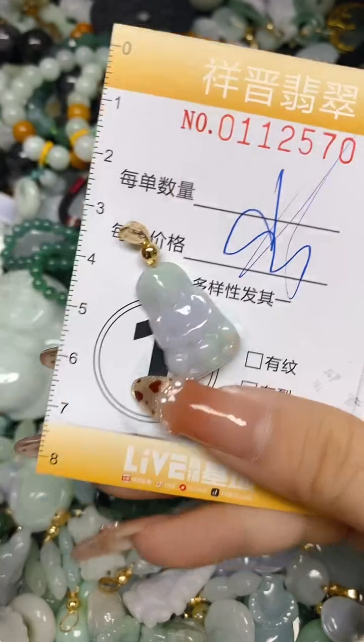 【闪购商品】翡翠颈饰未镶嵌闪购0112570多样性发其一