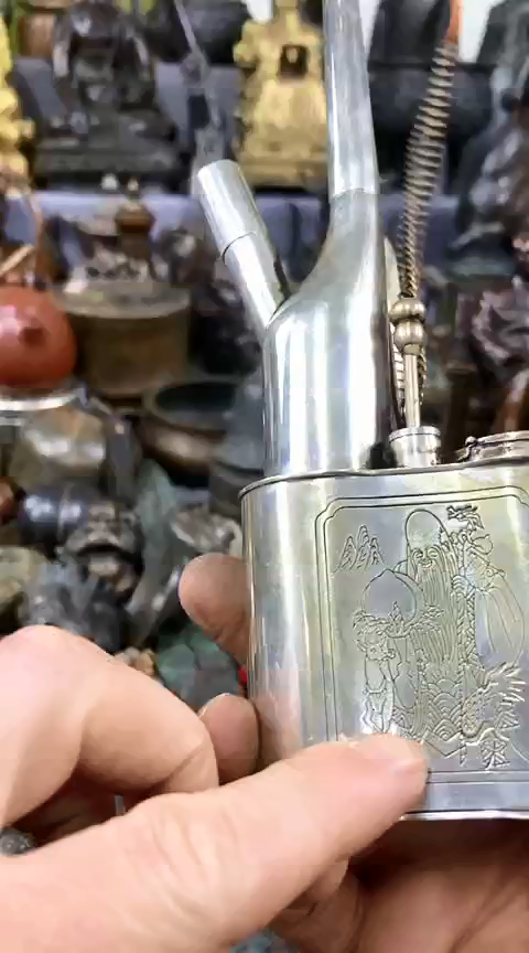 【闪购商品】一物一拍编号福字寿星纹水锅