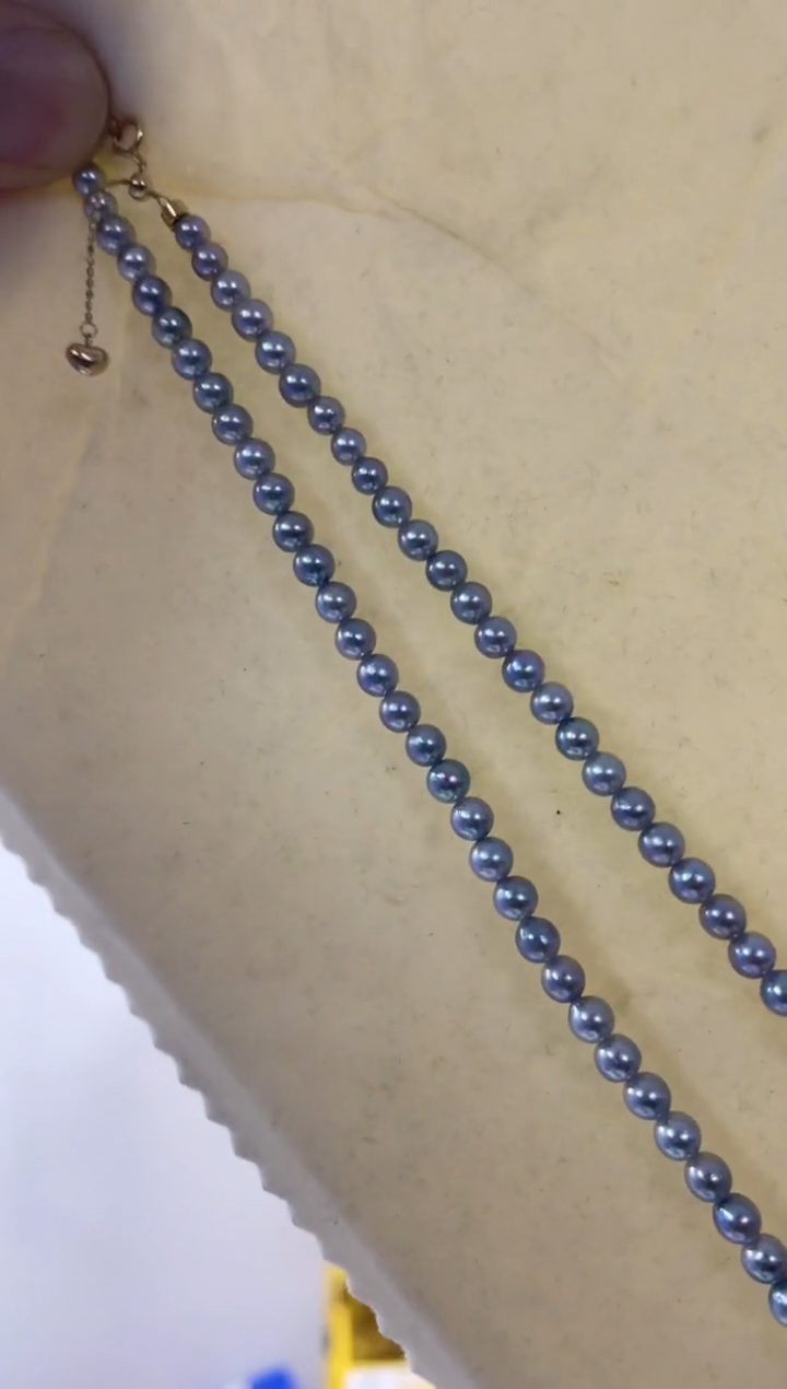 【闪购商品】海水珍珠项链未镶嵌年货真多麻项链
