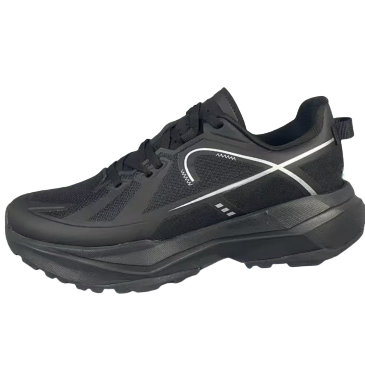 外贸YK运动鞋男2025夏轻便软底透气户外徒步休闲鞋防滑碳板跑鞋