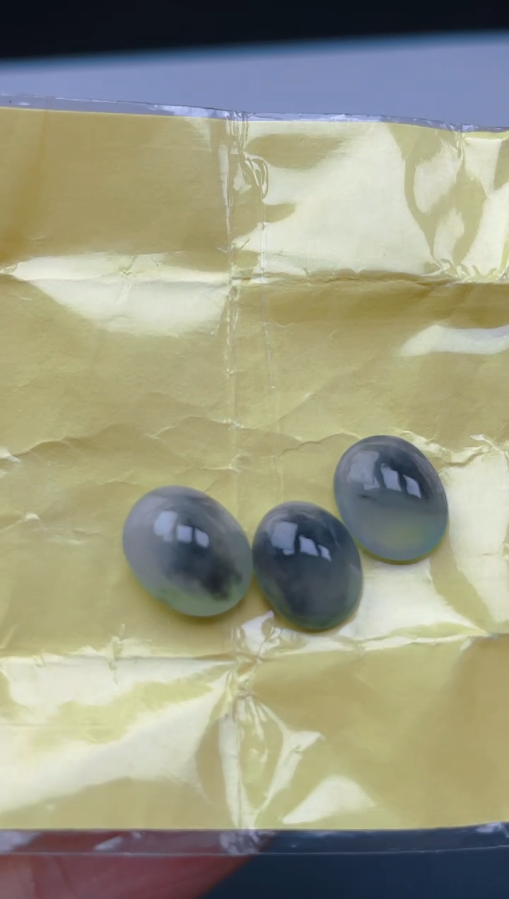 裸石翡翠天然翡翠蛋面54