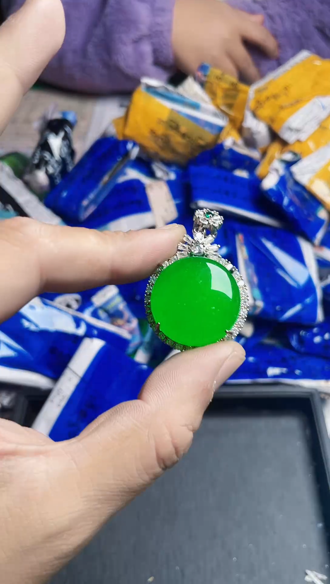 强子收货--所见即所得--多样性发货--FH1017绿蛋面