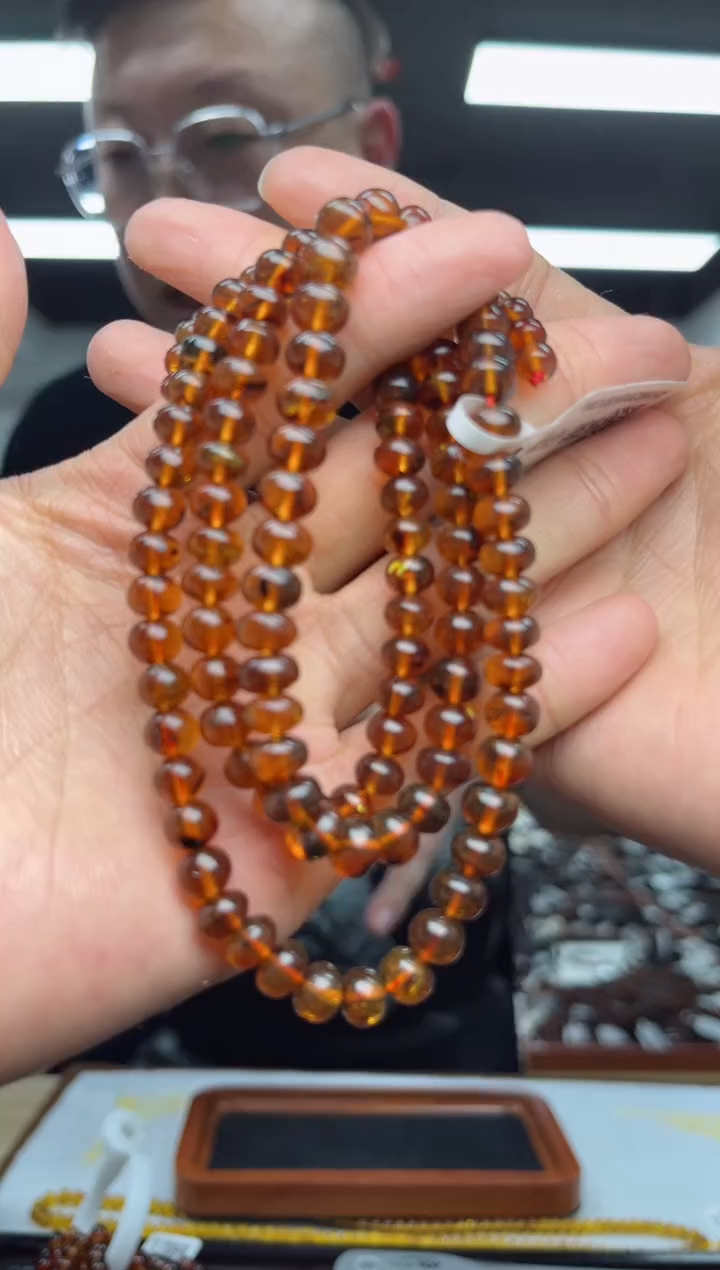 【闪购商品】琥珀裸石未镶嵌抚顺琥珀血珀7+108