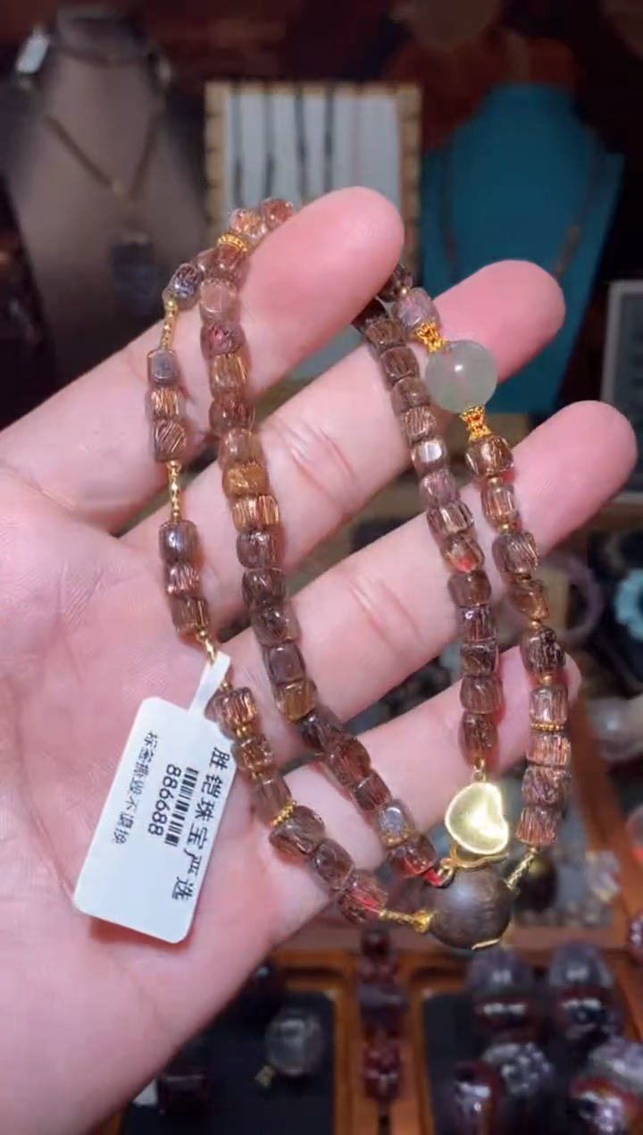 【闪购商品】水晶项链未镶嵌多样性