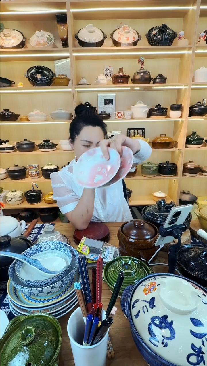 稻谷壳日本进口碟子一对