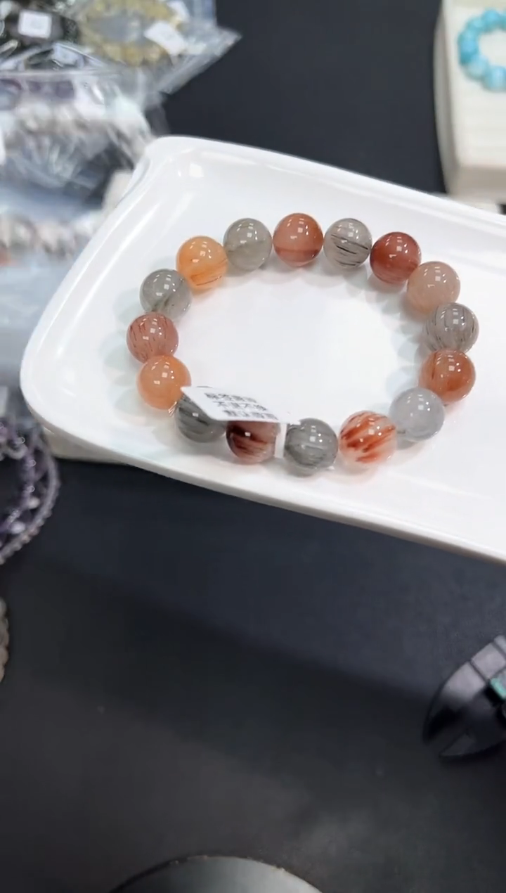 【闪购商品】水晶手串未镶嵌7i多样性发其一/1条默认微瑕