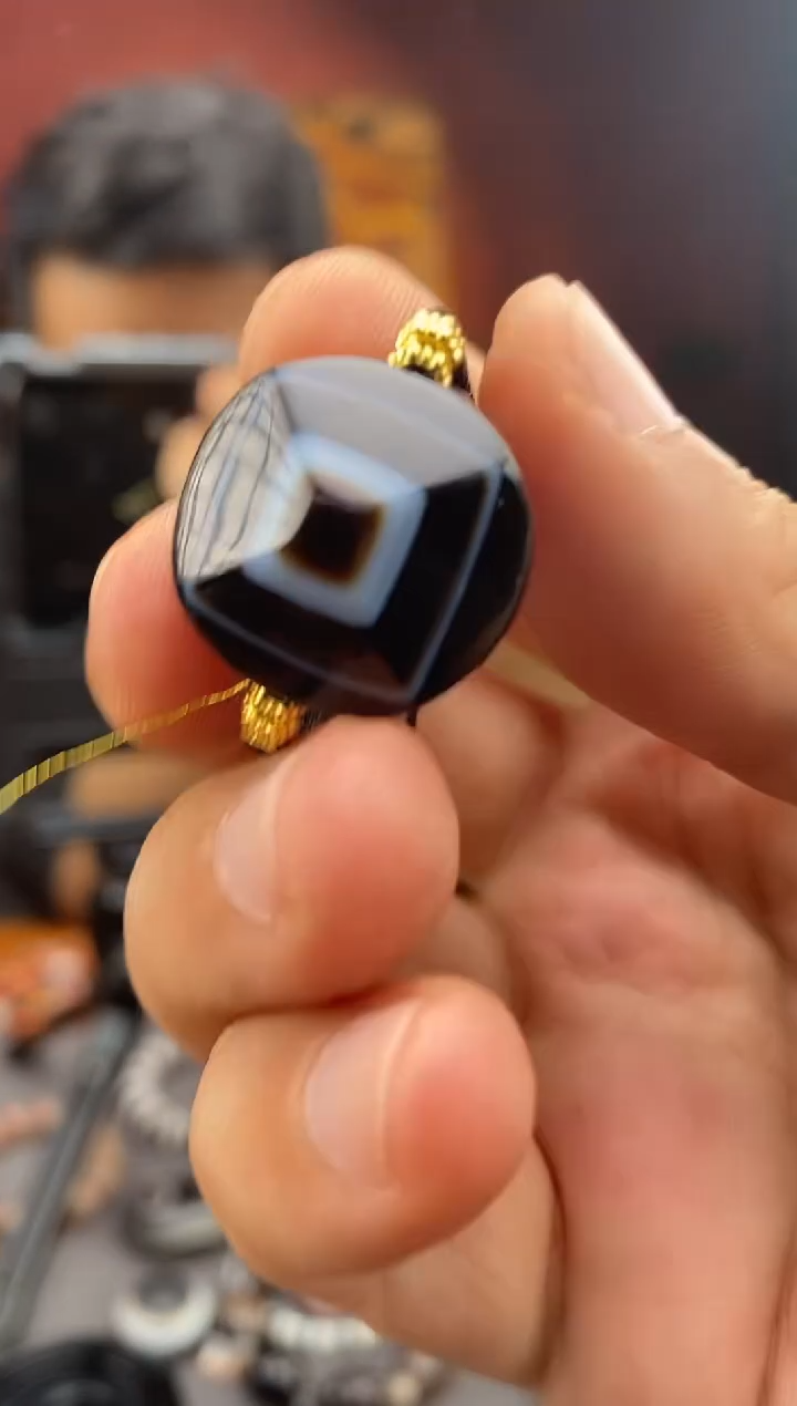 玛瑙/玉髓颈饰未镶嵌-1130 -20 天然的  颜色状态多样性发