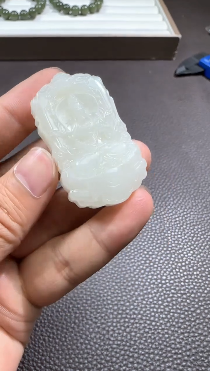 【闪购商品】和田玉【海223】49未镶嵌9007