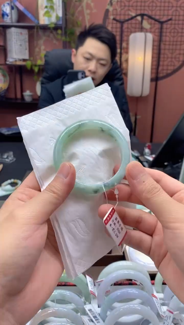 未镶嵌手镯翡翠3055*****