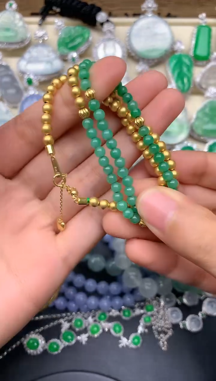 【闪购商品】翡翠手串未镶嵌262-中国好珍宝