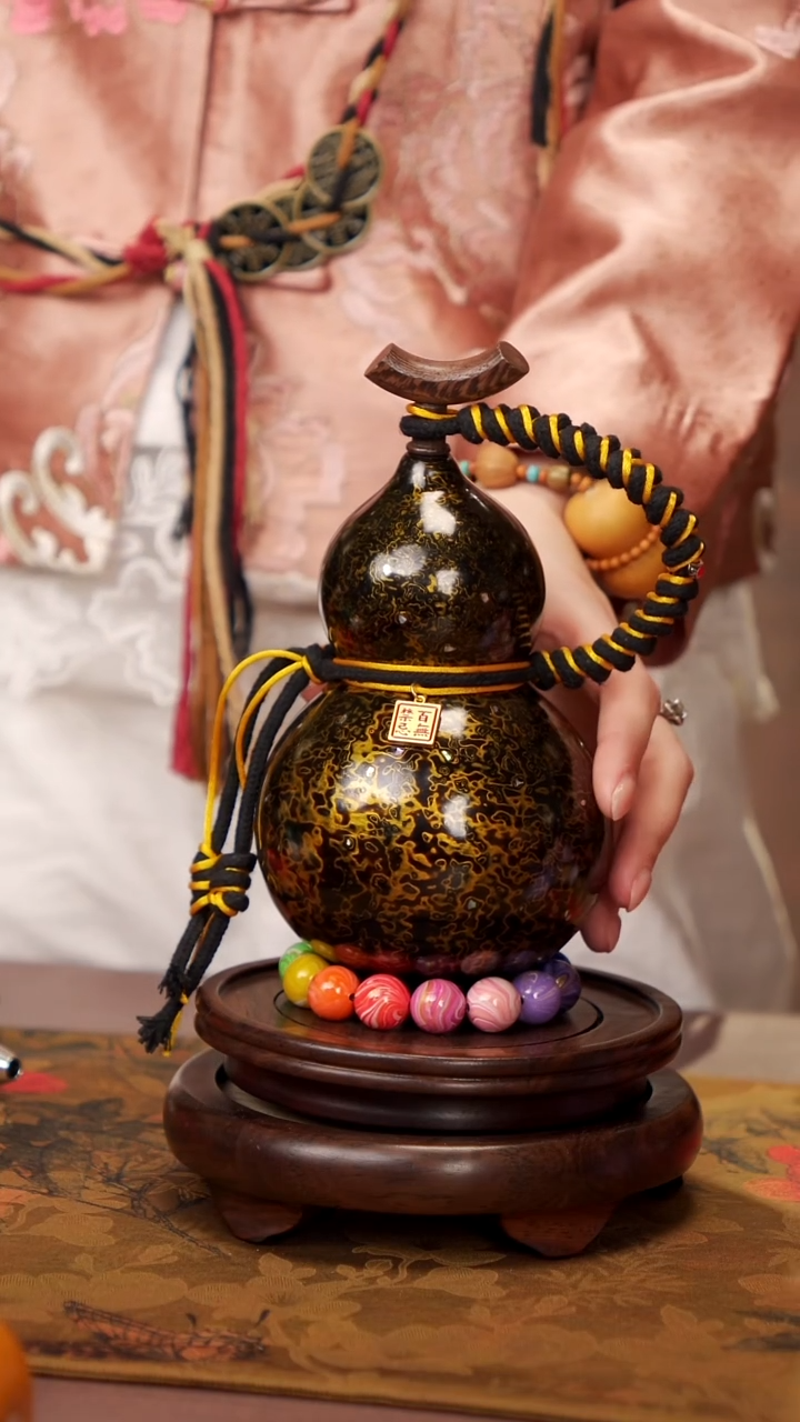 226 易林高端工艺大漆酒葫芦--258