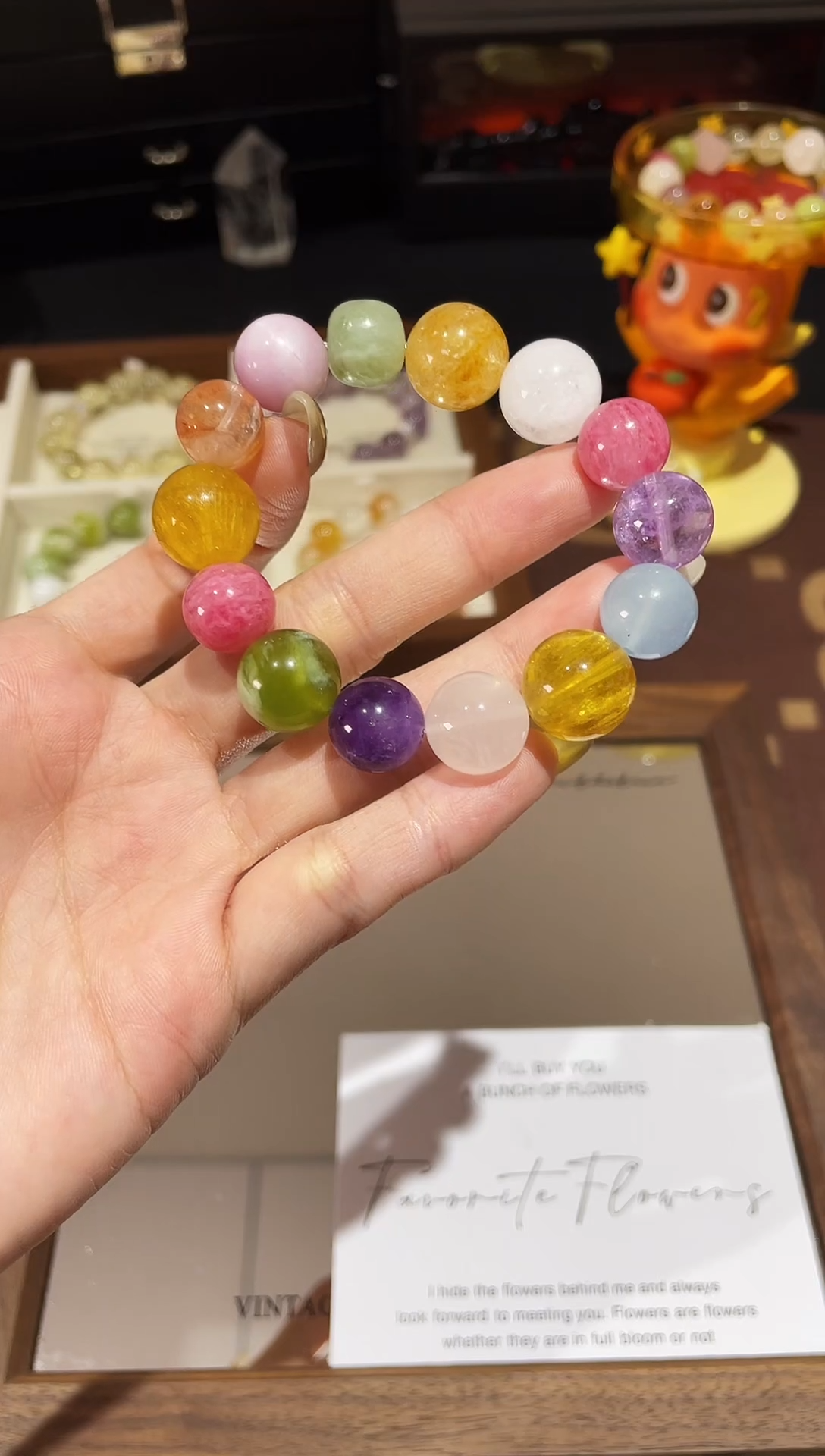 未镶嵌手链水晶多宝水晶手串