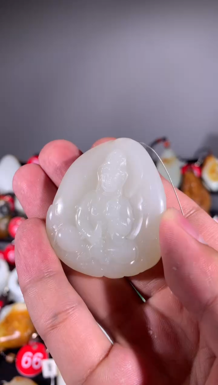 和田玉未镶嵌挂件其他