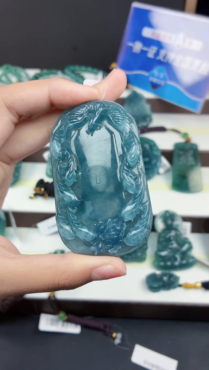 颈饰未镶嵌翡翠展*子DLZ25121386