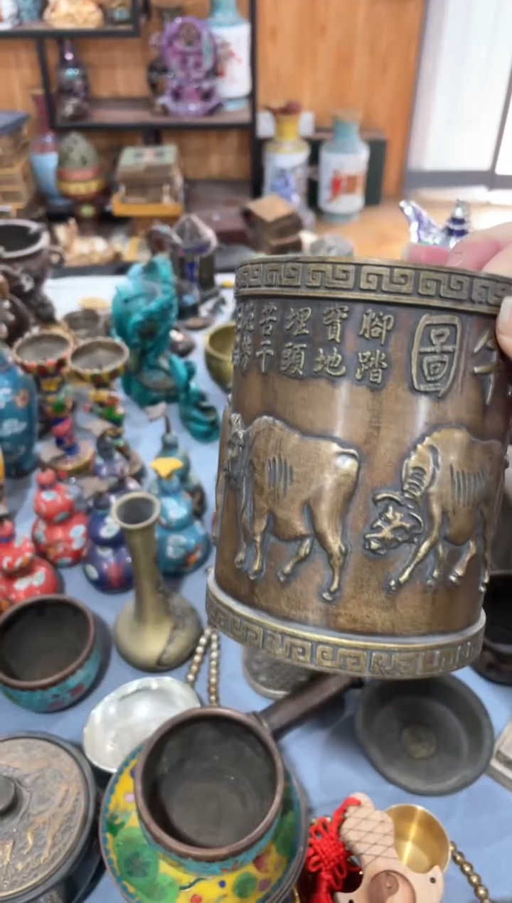 【闪购商品】1宫廷影视老旧工艺摆件