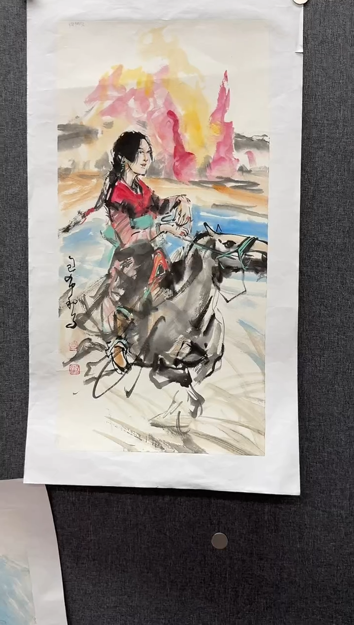 国画炳山艺术---包布和老师作品