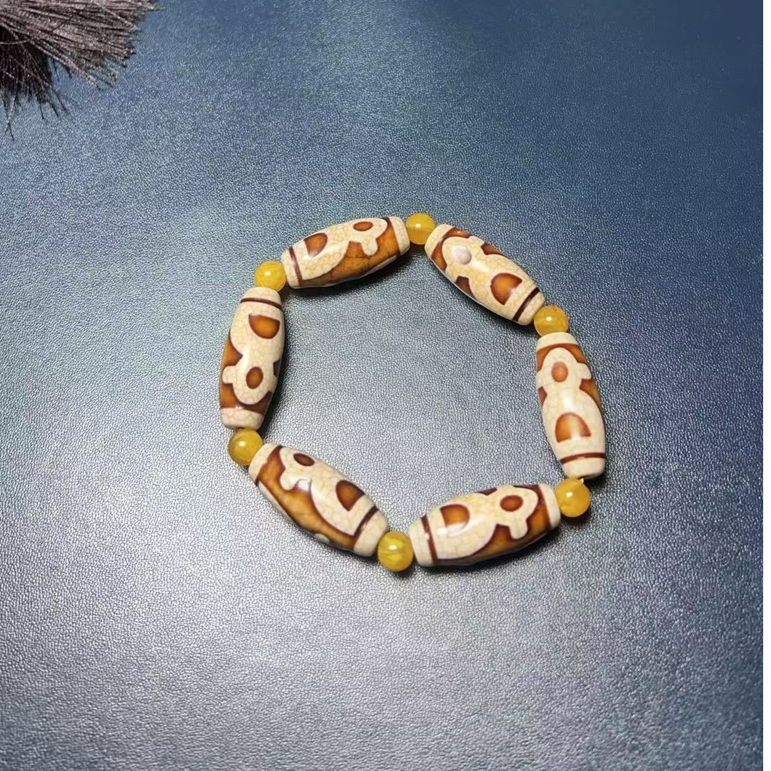 非金属珐琅项链 藏式经典cc手串