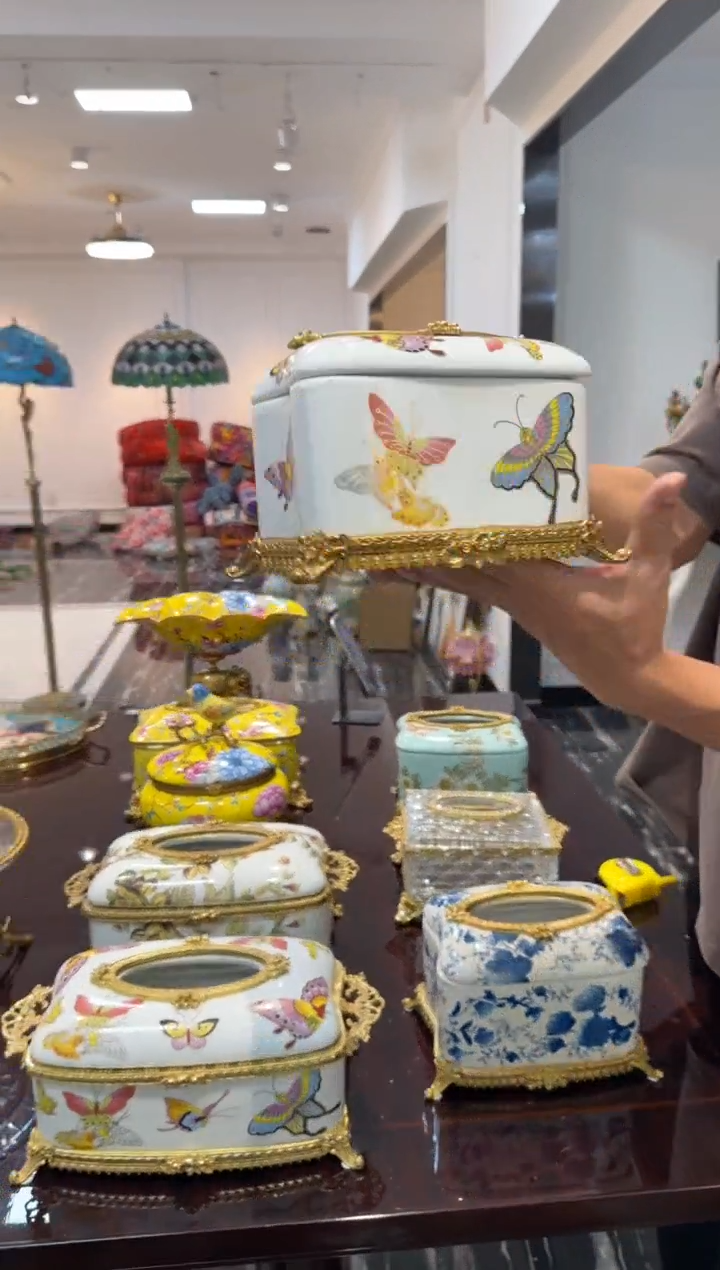 黄铜 黛姿家居装饰品摆件  