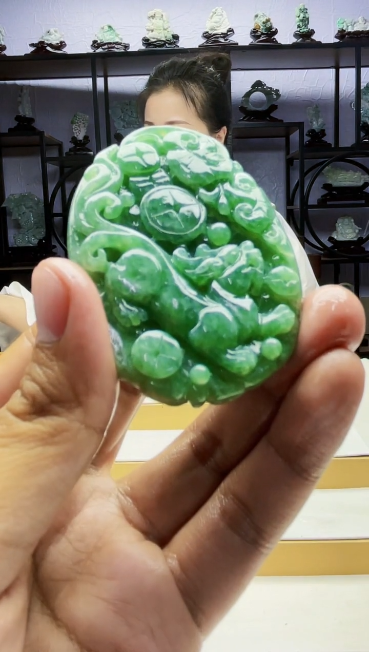 【闪购商品】定制翡翠未镶嵌毛货01310046