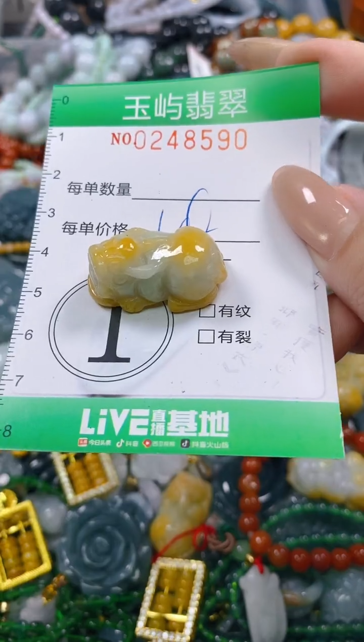 颈饰未镶嵌翡翠闪购0248590