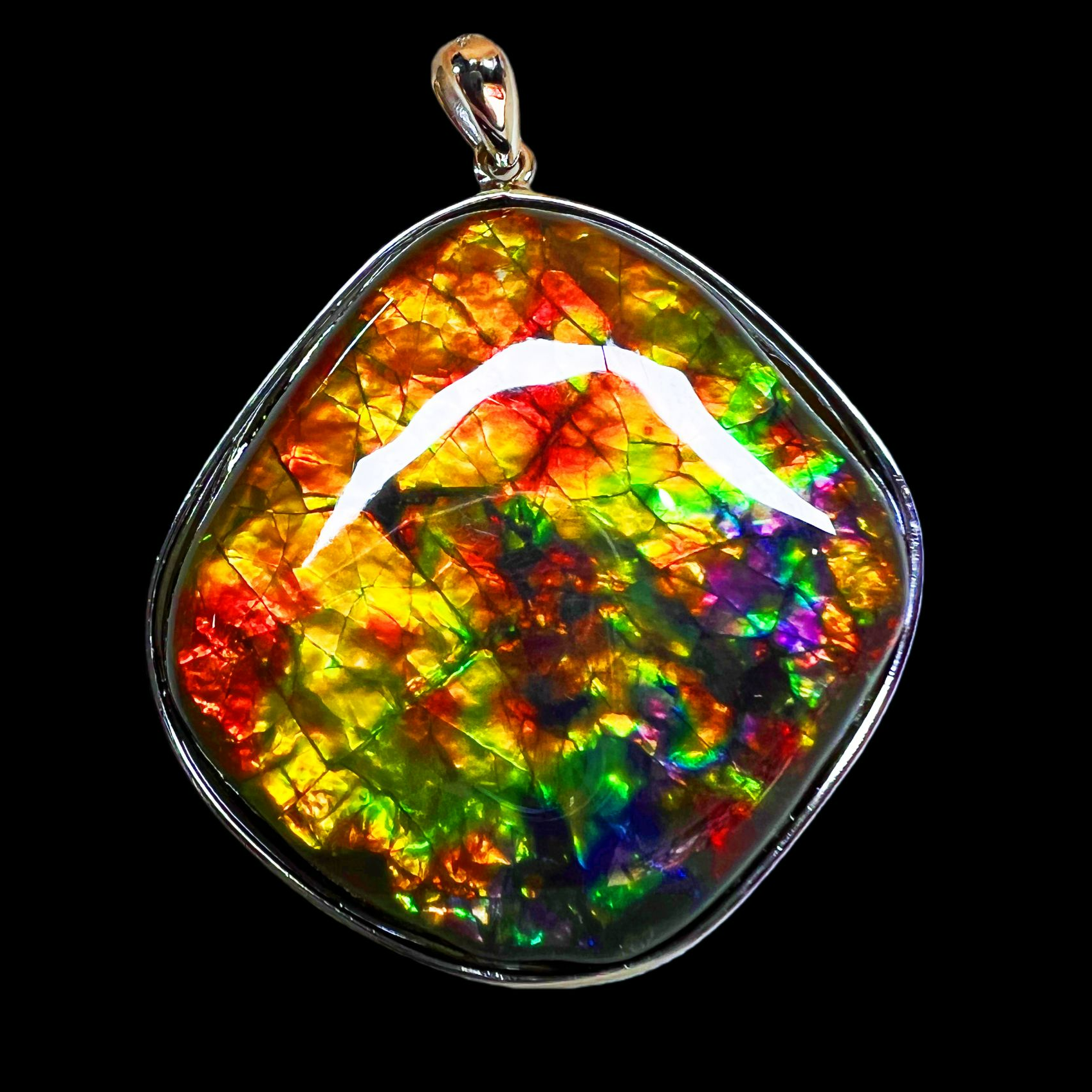 【斑彩】39.4mm  加拿大 N-38   DZ-E 创意饰品 E521