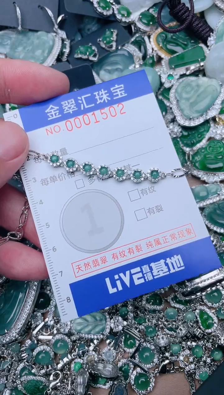 【闪购商品】翡翠颈饰未镶嵌1502....