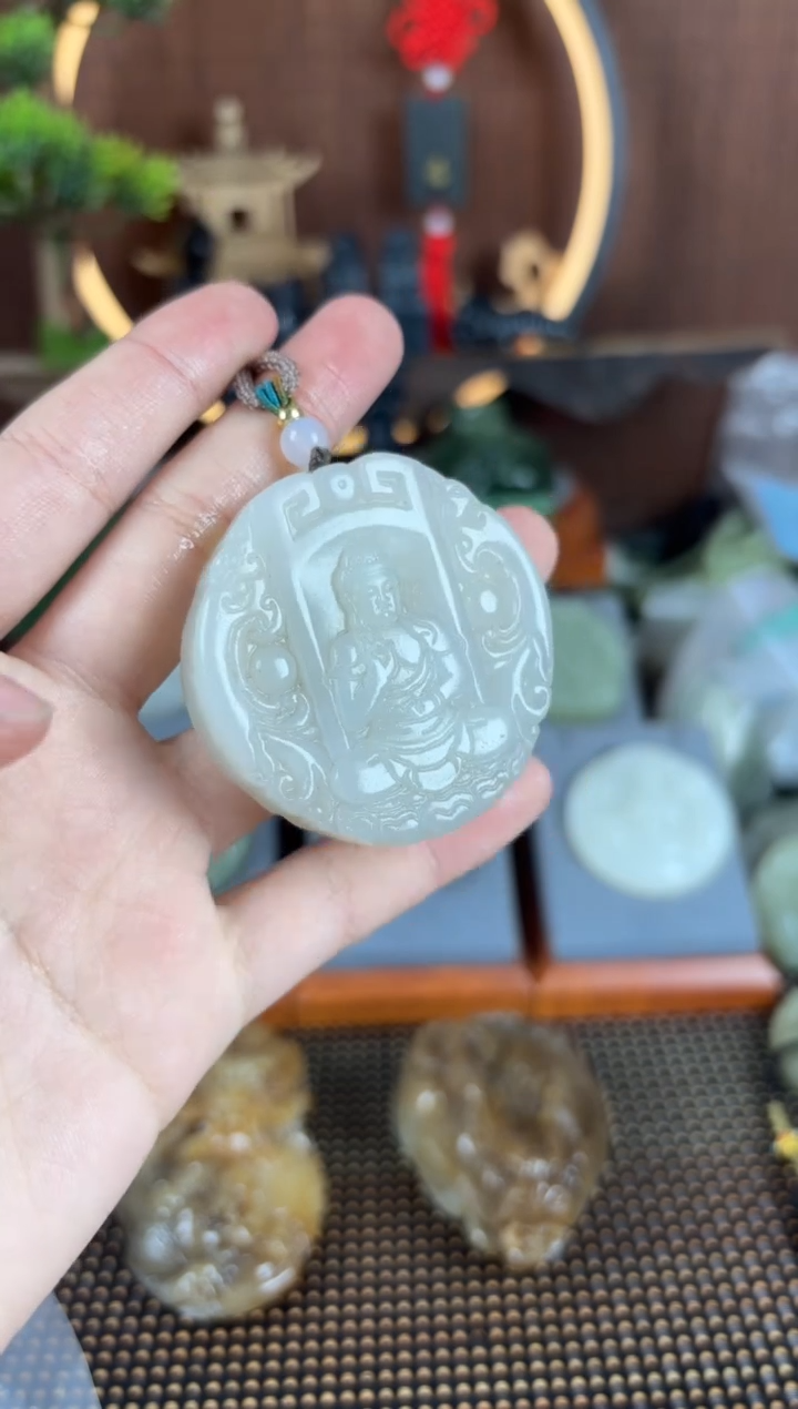 【闪购商品】和田玉颈饰未镶嵌1