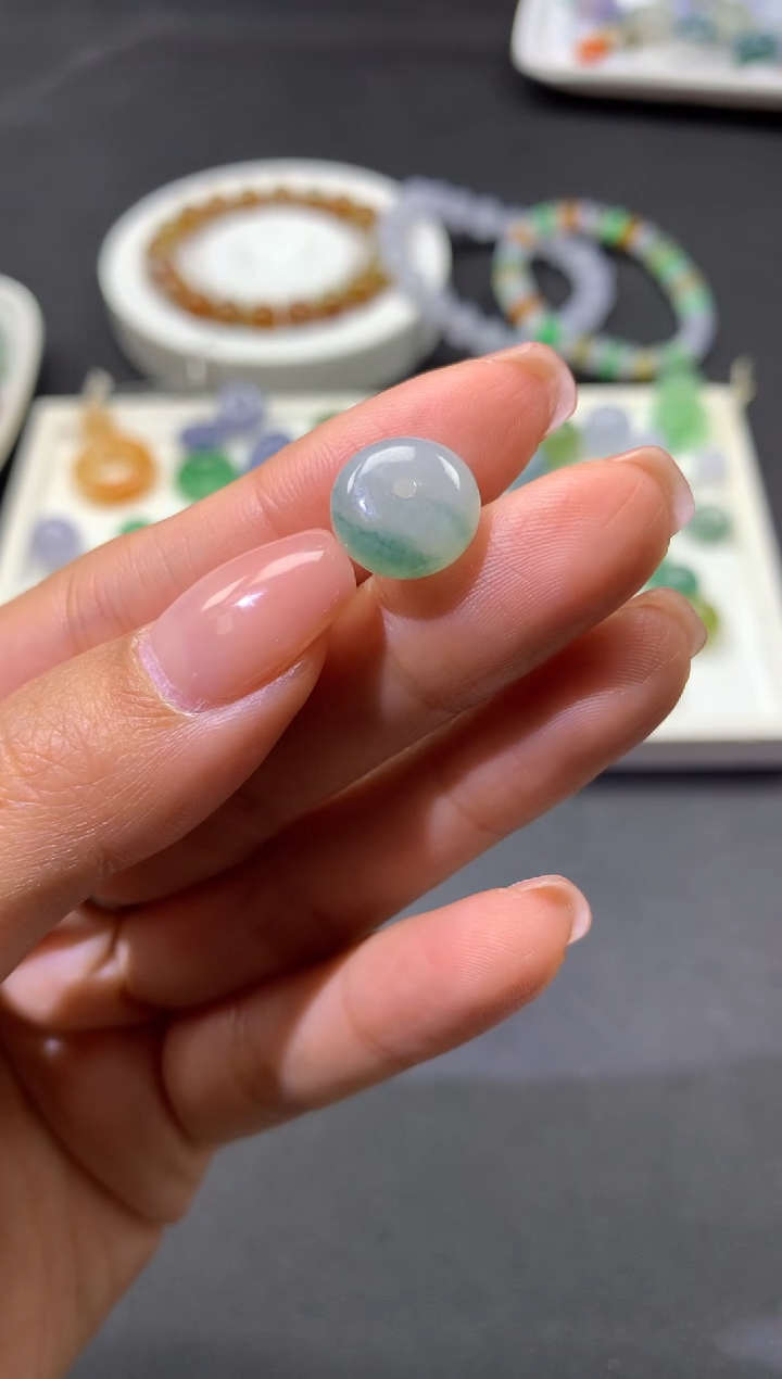 【闪购商品】定制翡翠未镶嵌珠4