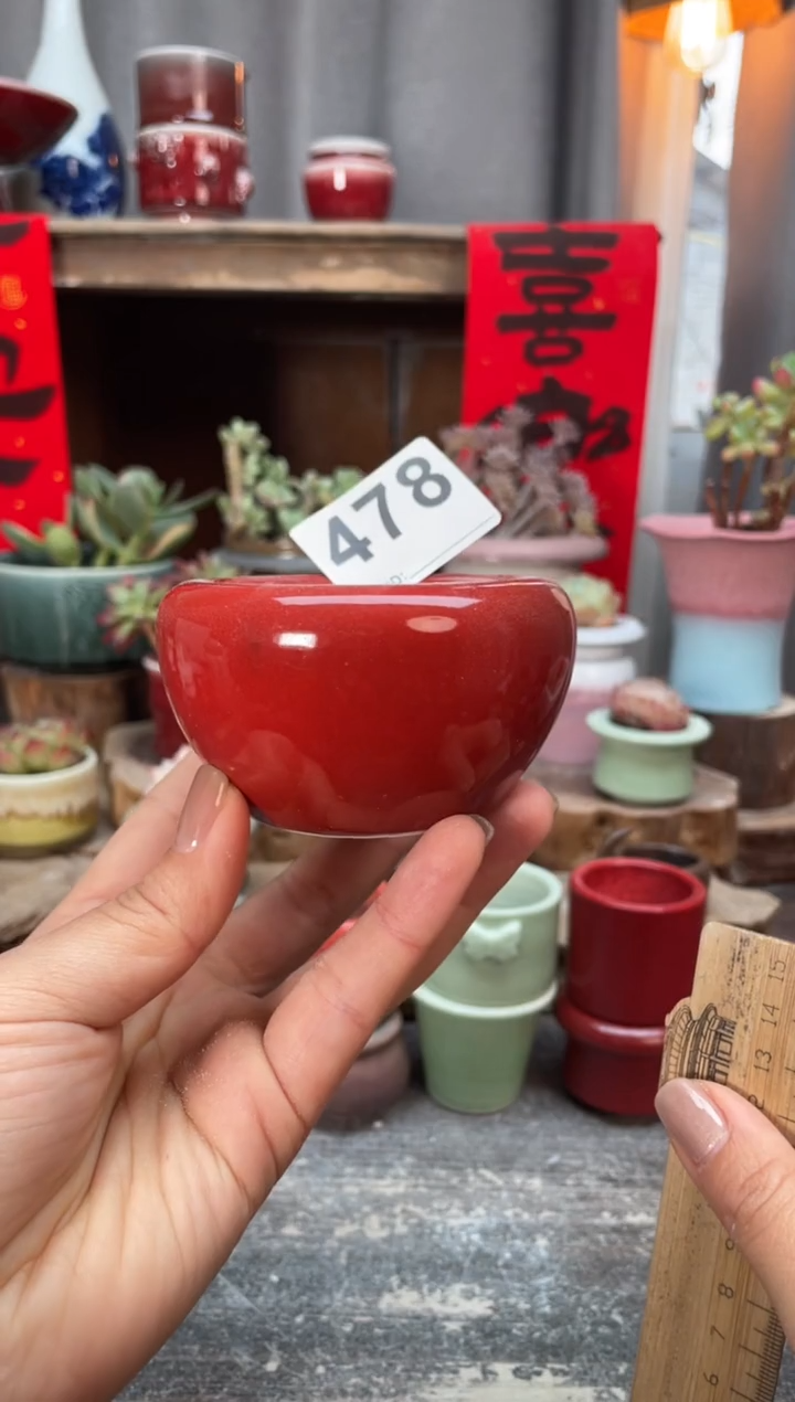 【闪购商品】摆件478知木小芳花盆