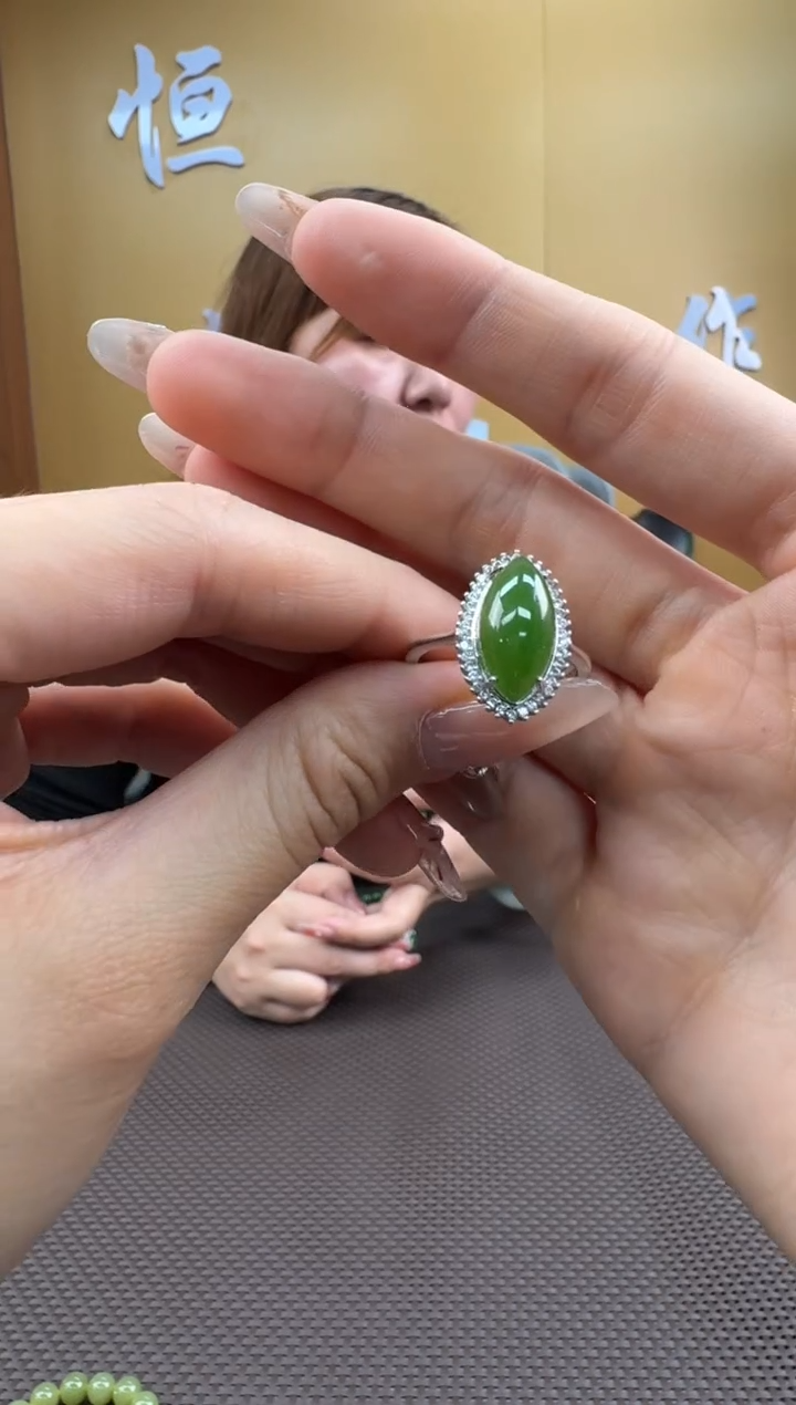 【闪购商品】和田玉戒指未镶嵌戒指