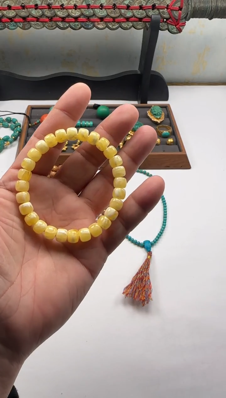 裸石蜜蜡未镶嵌ㅤ****?手串